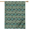Aboriginal Animals Pattern Print House Flag