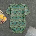 Aboriginal Animals Pattern Print Men's Bodysuit