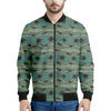 Aboriginal Animals Pattern Print Men's Bomber Jacket