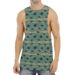 Aboriginal Animals Pattern Print Men's Muscle Tank Top