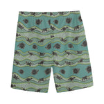 Aboriginal Animals Pattern Print Men's Sports Shorts