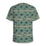 Aboriginal Animals Pattern Print Men's Sports T-Shirt