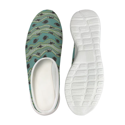 Aboriginal Animals Pattern Print Mesh Casual Shoes