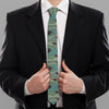 Aboriginal Animals Pattern Print Necktie