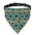 Aboriginal Animals Pattern Print Over The Collar Dog Bandana