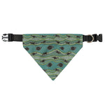 Aboriginal Animals Pattern Print Over The Collar Dog Bandana
