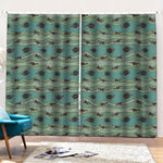 Aboriginal Animals Pattern Print Pencil Pleat Curtains