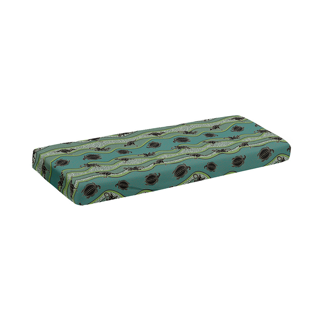 Aboriginal Animals Pattern Print Piano Keyboard Cover