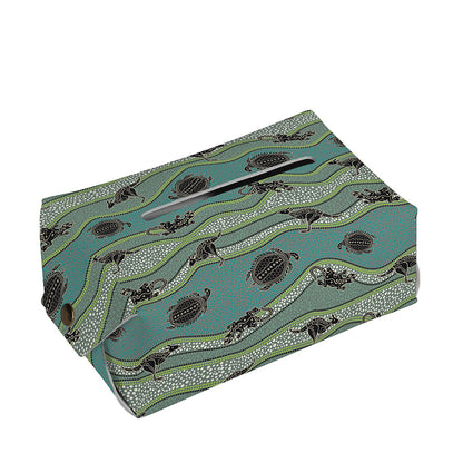 Aboriginal Animals Pattern Print Rectangle Tissue Box Cover