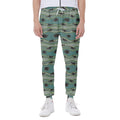 Aboriginal Animals Pattern Print Joggers