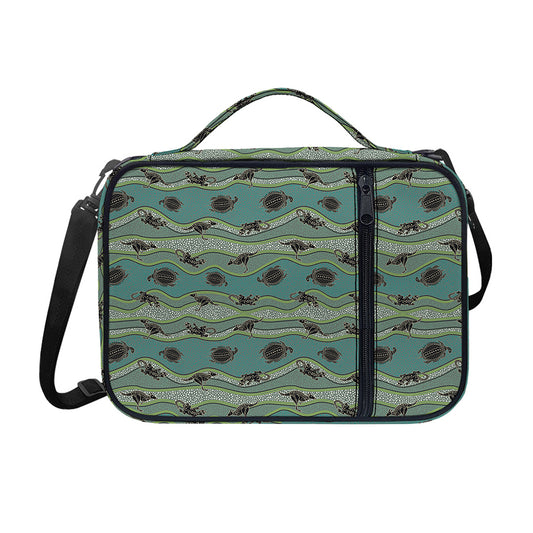 Aboriginal Animals Pattern Print Shoulder Strap Bible Bag