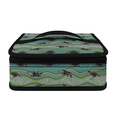 Aboriginal Animals Pattern Print Small Lunch Bag