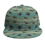Aboriginal Animals Pattern Print Snapback Cap