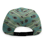 Aboriginal Animals Pattern Print Snapback Cap