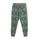 Aboriginal Animals Pattern Print Sweatpants