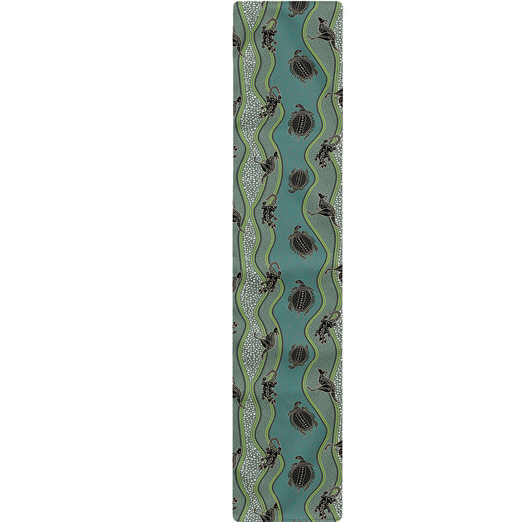 Aboriginal Animals Pattern Print Table Runner