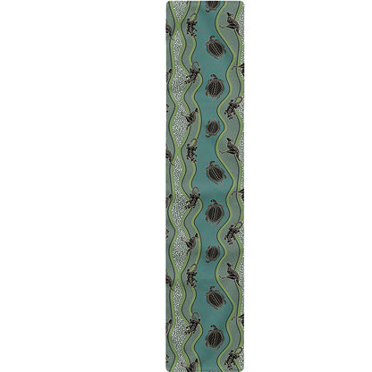 Aboriginal Animals Pattern Print Table Runner