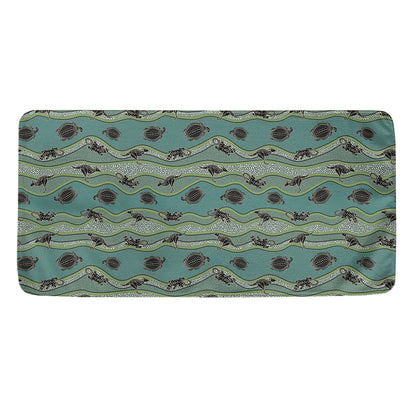 Aboriginal Animals Pattern Print Towel