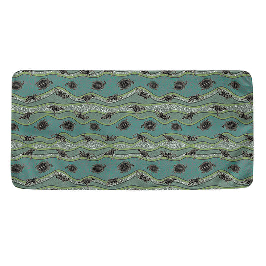 Aboriginal Animals Pattern Print Towel