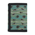 Aboriginal Animals Pattern Print Trifold Wallet