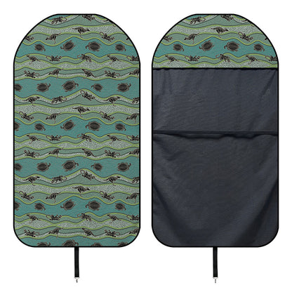 Aboriginal Animals Pattern Print Waterproof Car Seat Cover