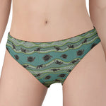 Aboriginal Animals Pattern Print Women's Panties