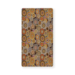 Aboriginal Art Dot Pattern Print Baby Crib Sheet