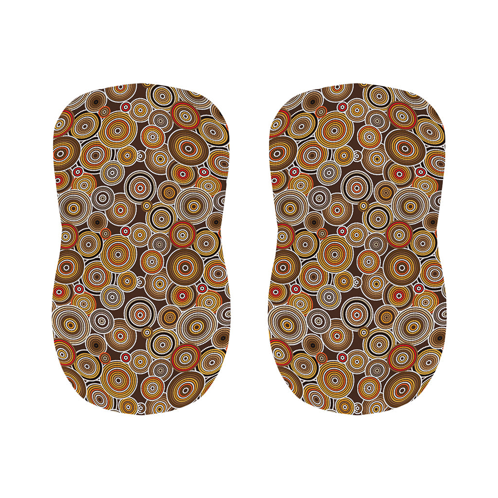 Aboriginal Art Dot Pattern Print Bar Stool Covers