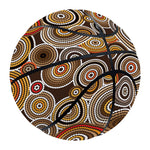 Aboriginal Art Dot Pattern Print Basketball