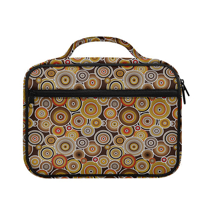 Aboriginal Art Dot Pattern Print Briefcase Bible Bag