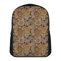 Aboriginal Art Dot Pattern Print Casual Backpack