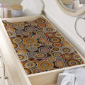 Aboriginal Art Dot Pattern Print Changing Pad Cover