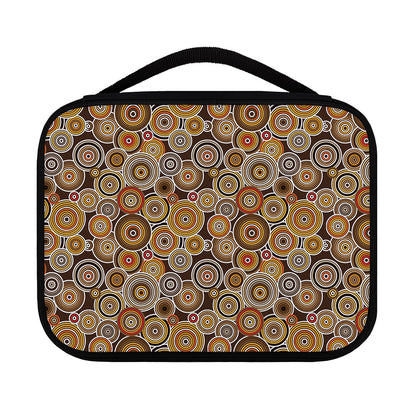 Aboriginal Art Dot Pattern Print Classic Bible Case