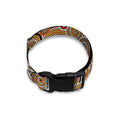Aboriginal Art Dot Pattern Print Dog Collar