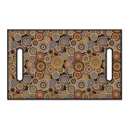 Aboriginal Art Dot Pattern Print Golf Cart Seat Cover