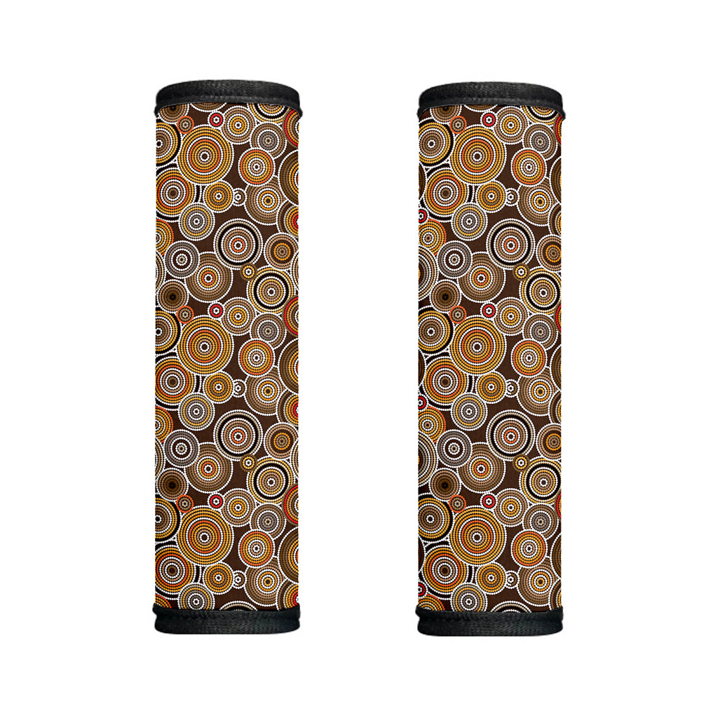 Aboriginal Art Dot Pattern Print Handle Covers