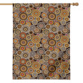 Aboriginal Art Dot Pattern Print House Flag