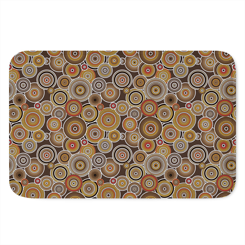 Aboriginal Art Dot Pattern Print Indoor Door Mat