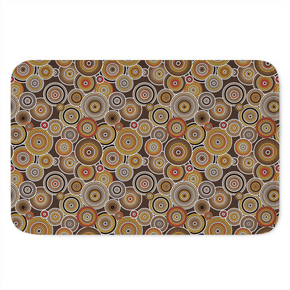 Aboriginal Art Dot Pattern Print Indoor Door Mat
