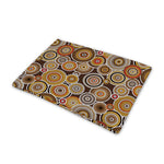 Aboriginal Art Dot Pattern Print Pet Cooling Mat Cover