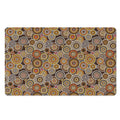 Aboriginal Art Dot Pattern Print Polyester Doormat