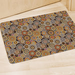 Aboriginal Art Dot Pattern Print Polyester Doormat