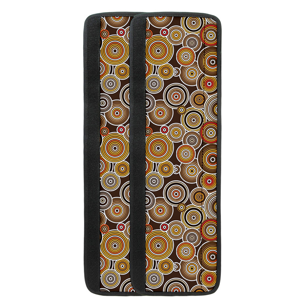 Aboriginal Art Dot Pattern Print Refrigerator Handle Covers