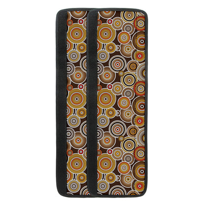 Aboriginal Art Dot Pattern Print Refrigerator Handle Covers
