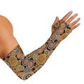 Aboriginal Art Dot Pattern Print Sun Protection Arm Sleeves