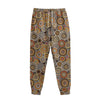 Aboriginal Art Dot Pattern Print Sweatpants