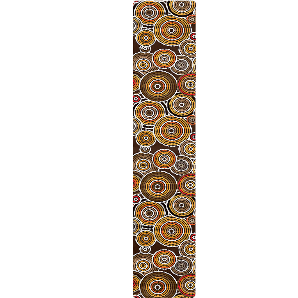 Aboriginal Art Dot Pattern Print Table Runner