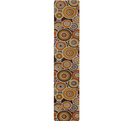Aboriginal Art Dot Pattern Print Table Runner