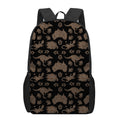 Aboriginal Australian Pattern Print 17 Inch Backpack
