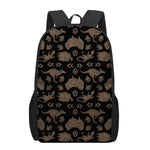 Aboriginal Australian Pattern Print 17 Inch Backpack